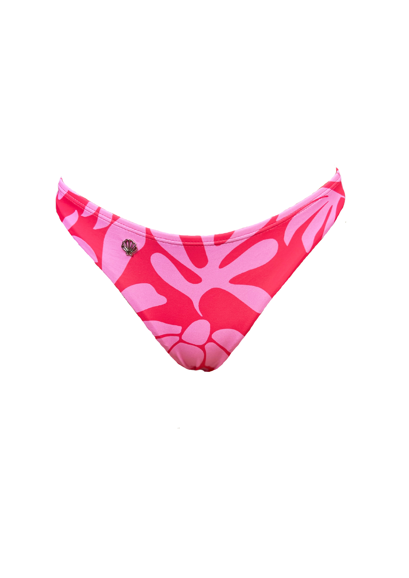Jayla Pink Flower - Thong Bikini Bottom