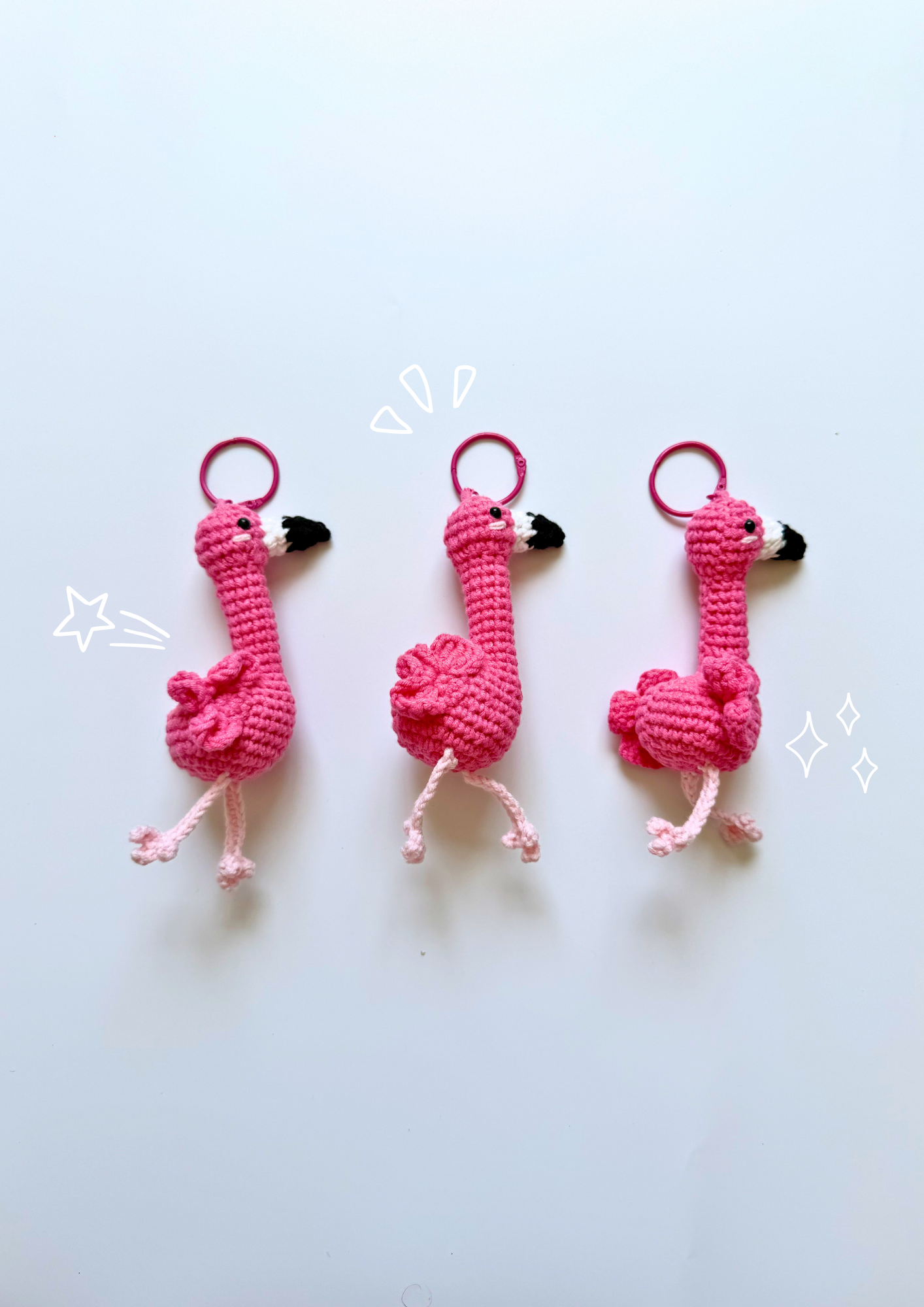 SB17 - Flamingo Bag Charm