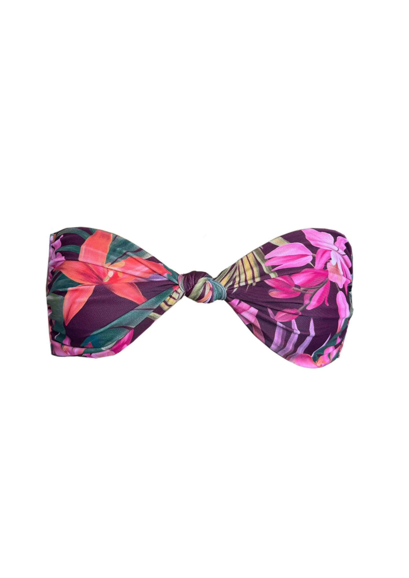 Lena Tahiti - Knotted Bandeau Bikini Top