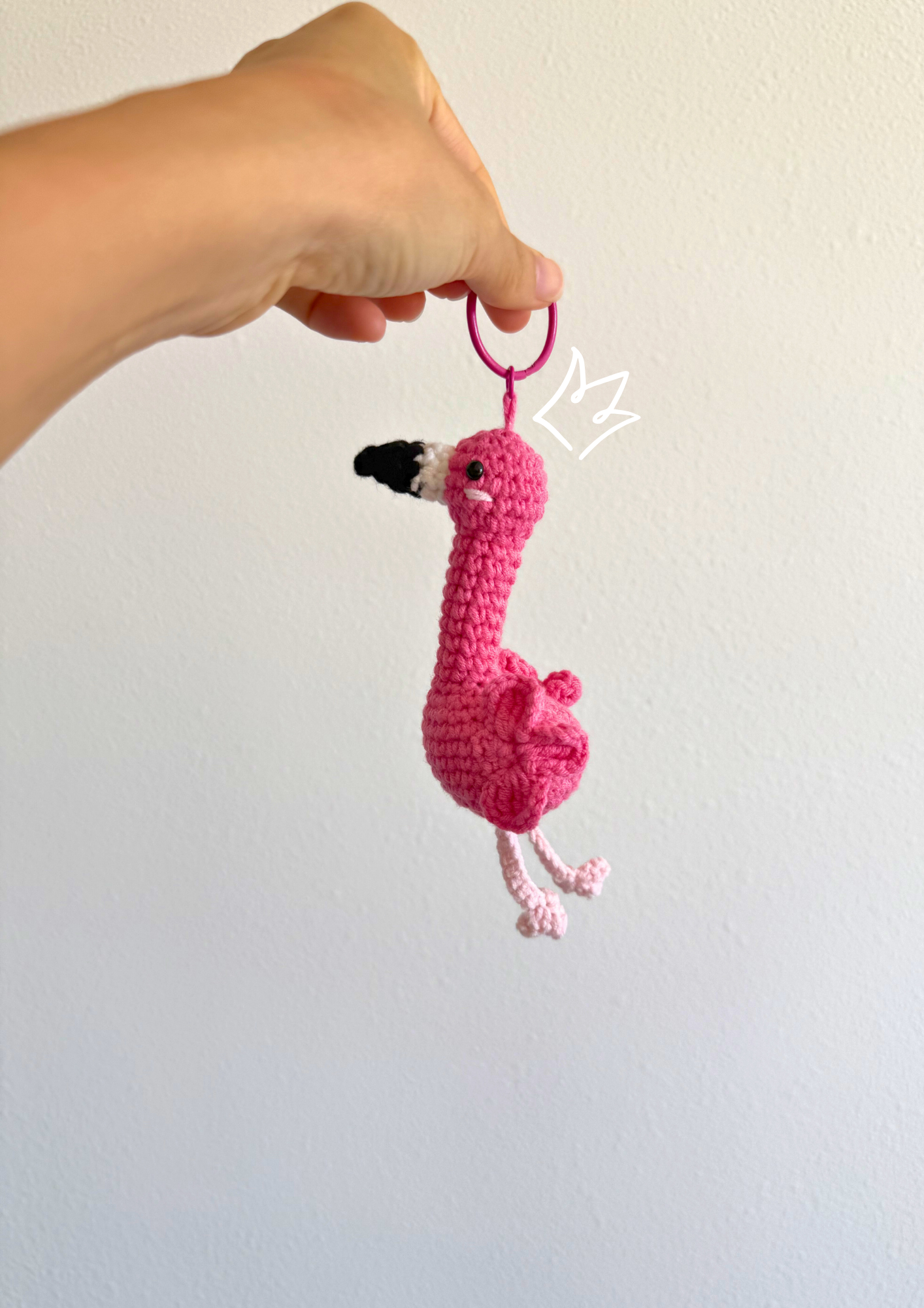 SB17 - Flamingo Bag Charm