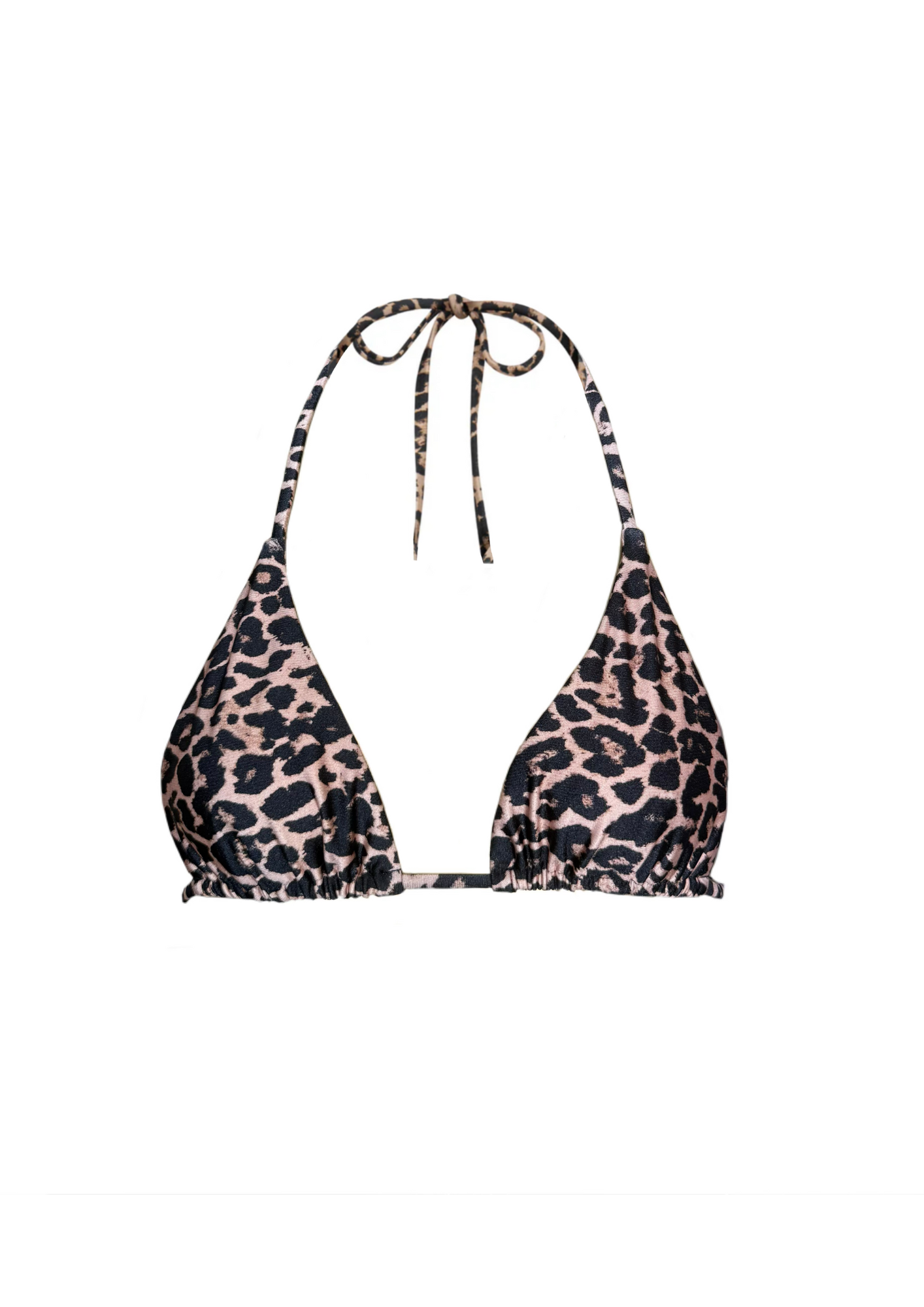 Isla Leopard - Triangle Bikini Top