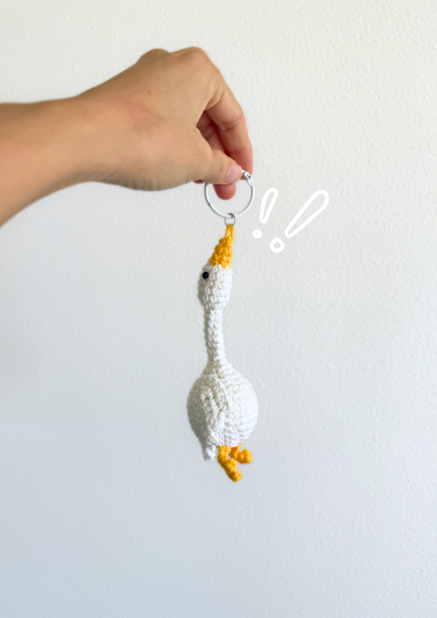 SB10 - Goose Bag Charm