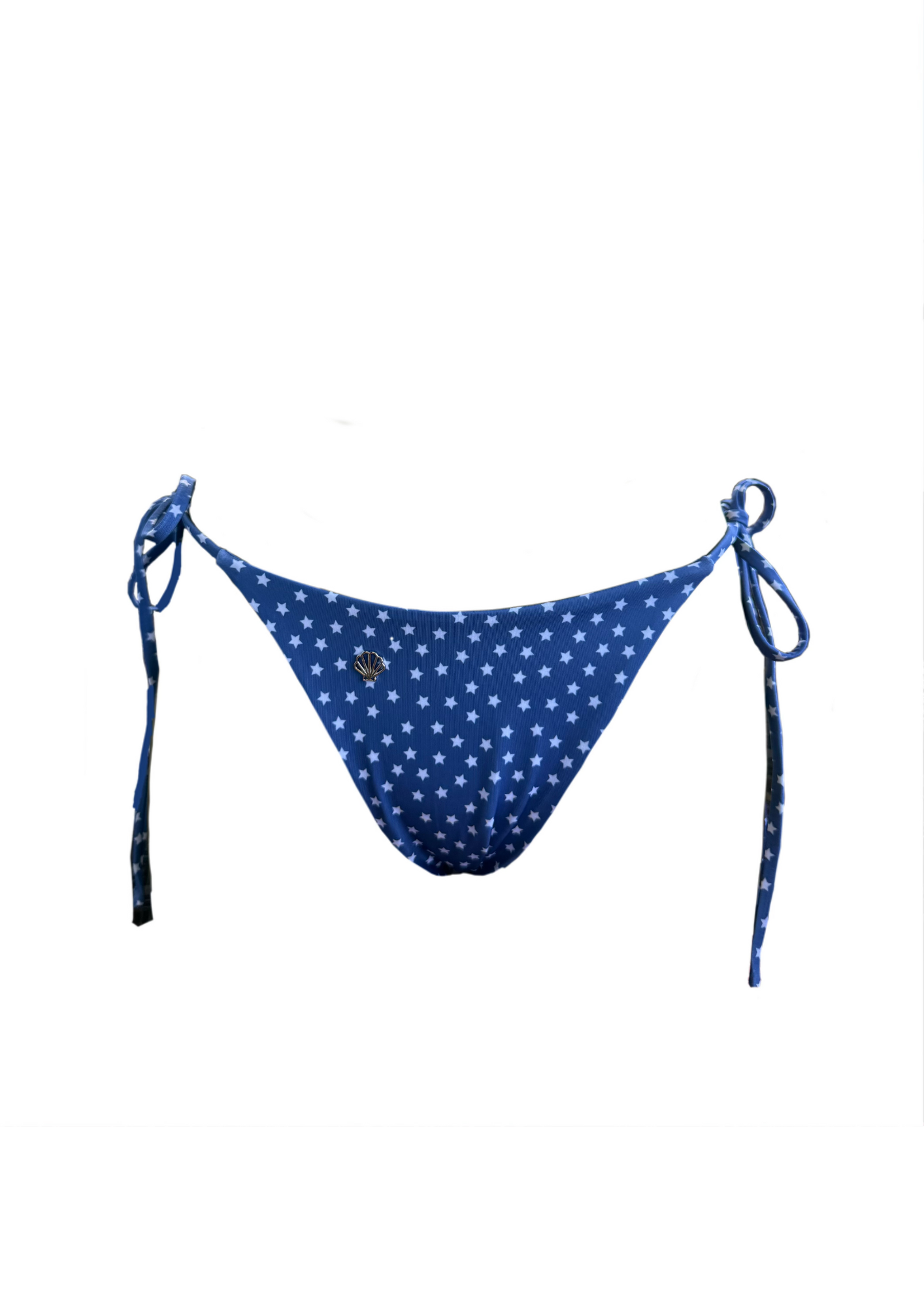Emi Blue Star - Tie Side Bikini Bottom