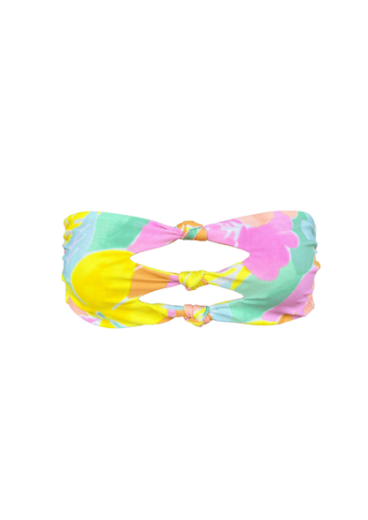Hailee Sorbet - Triple Knotted Bandeau Bikini Top
