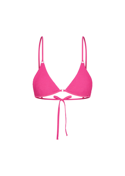 Fanny Fuchsia - Triangle Bikini Top