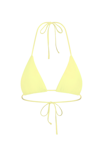Isla Butter - Triangle Bikini Top