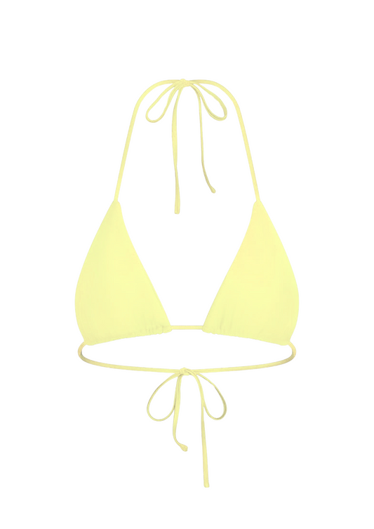Isla Butter - Triangle Bikini Top