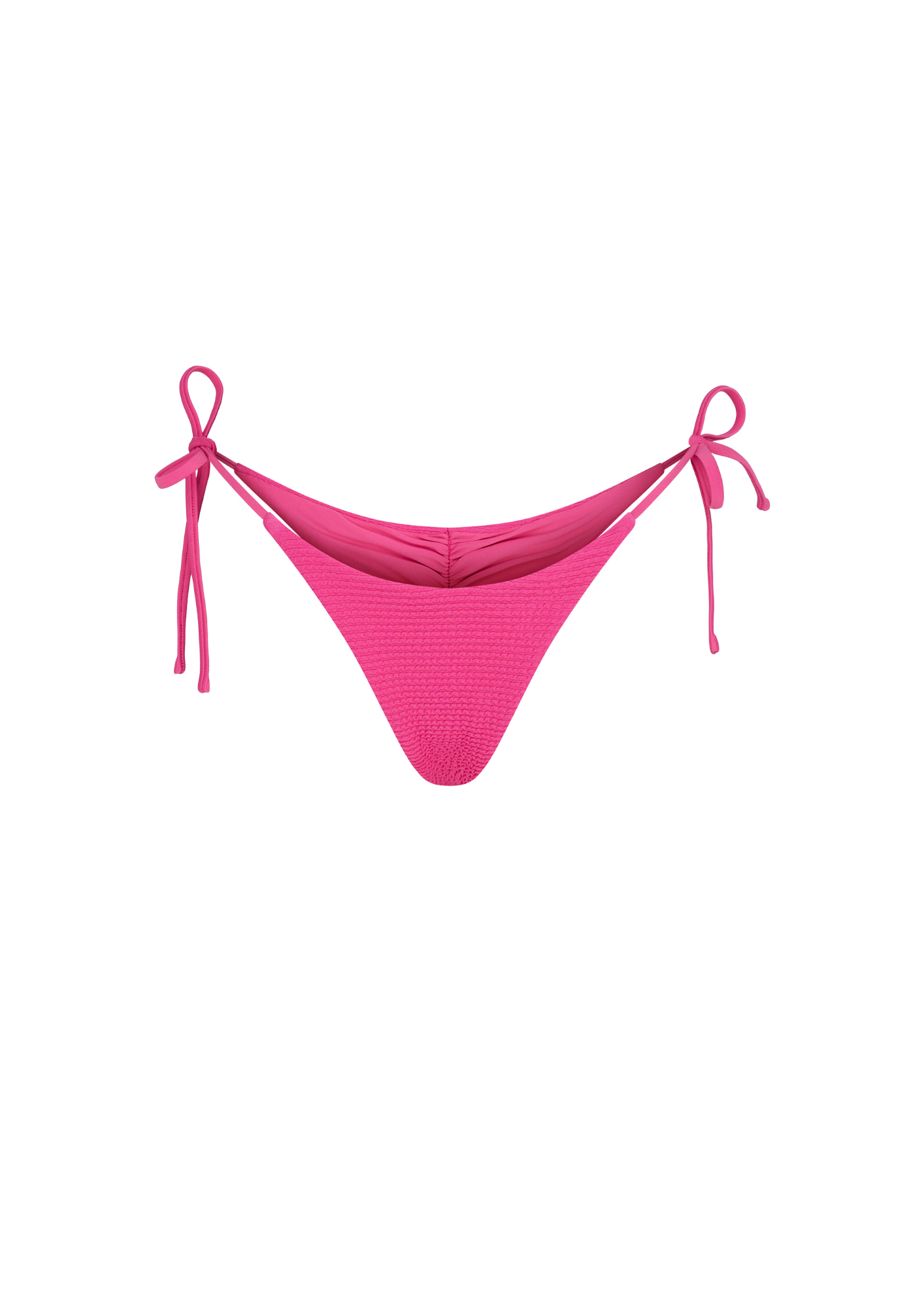 Sadie Fuchsia - Tie Side Bikini Bottom