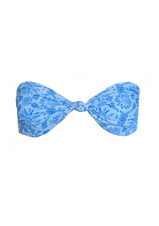 Lena Santorini - Knotted Bandeau Bikini Top