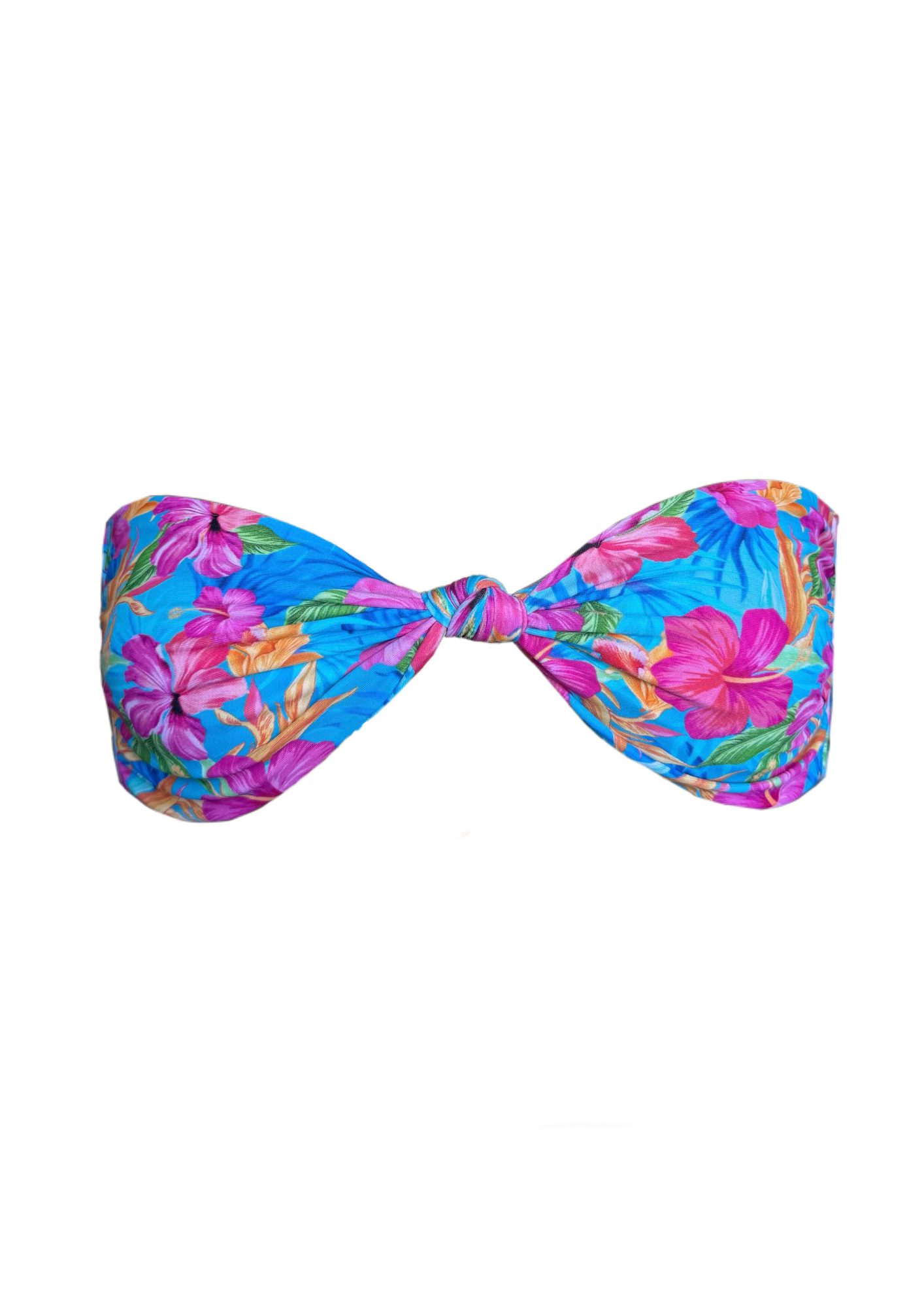 Lena Maui - Knotted Bandeau Bikini Top
