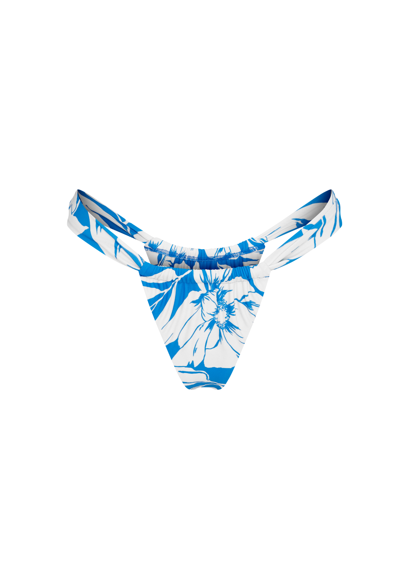 Luna Blue Hawaii - Brazilian Bikini Bottom