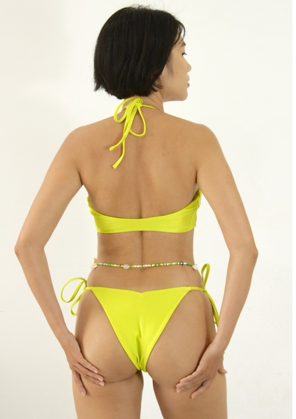 Stella Citrus - Halter Bikini Top