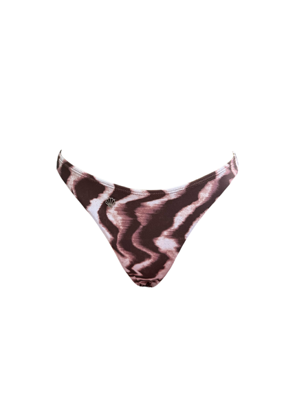 Jayla Choco Wavy - Thong Bikini Bottom