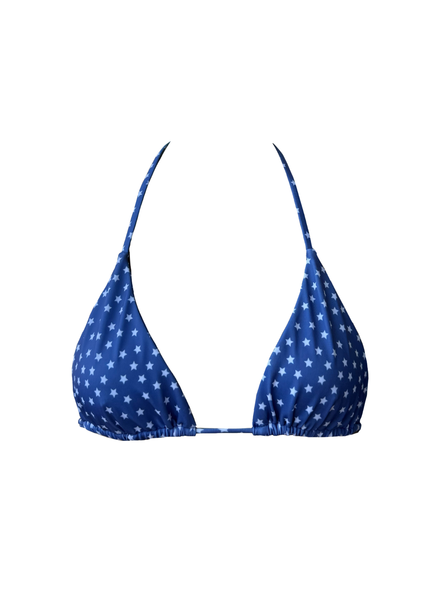 Isla Blue Star - Triangle Bikini Top