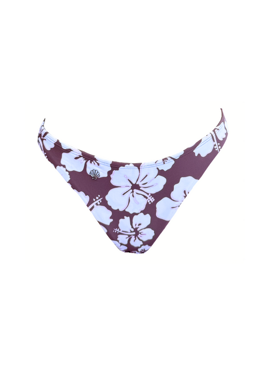 Jayla Choco Flower - Thong Bikini Bottom