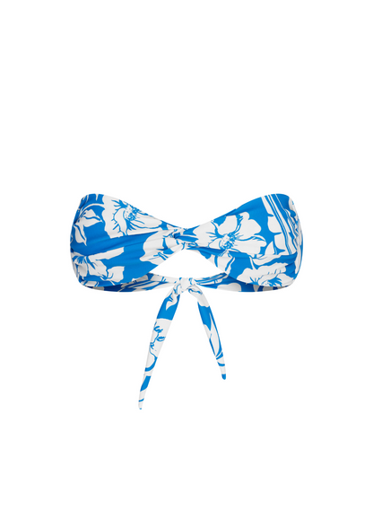 Devon Blue Hawaii- Bandeau Bikini Top