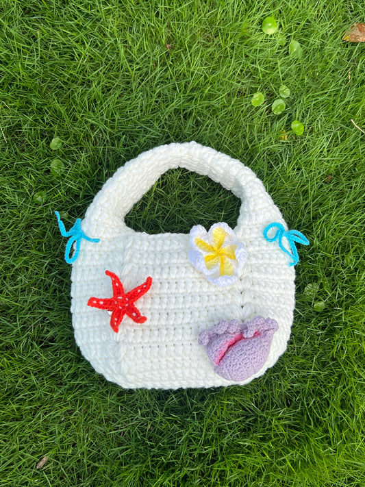 SB12 Ocean Crochet Bag