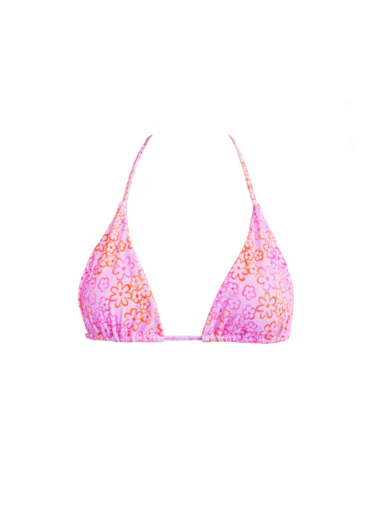Isla Floral - Triangle Bikini Top