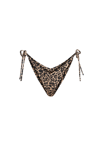 Bella Leopard - Tide Side Cheeky Bikini Bottom