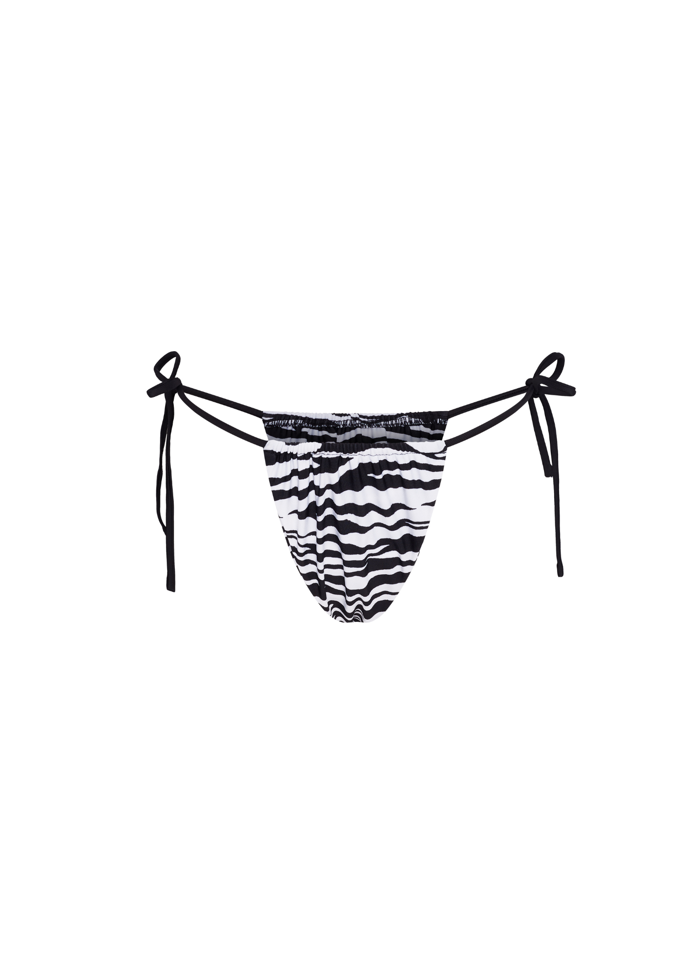 Cici Zebra- Tide Side Brazilian Bottom